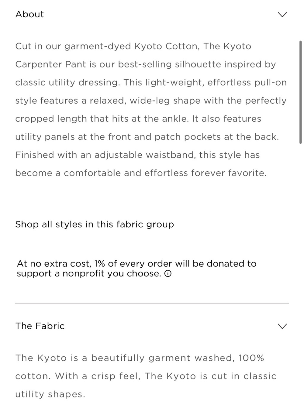 BNWT LESET Kyoto Carpenter Pant Cypress Large - Picture 2 of 5